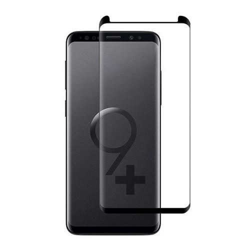 Калено стъклено защитно покритие с извити ръбове за целия дисплея на Samsung Galaxy S9 Plus - Premium Full Glue 5D Case Friendly Tempered Glass (черен-прозрачен) | JAR Computers Калено стъклено защитно покритие с извити ръбове за целия дисплея на Samsung Galaxy S9 Plus - Premium Full Glue 5D Case Friendly Tempered Glass (черен-прозрачен)