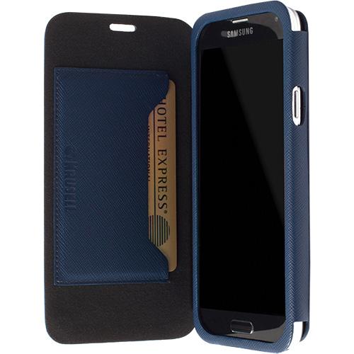Кожен калъф, тип портфейл за Samsung Galaxy S5 SM-G900, Samsung Galaxy S5 Neo - Krusell Malmo Flip cover (син) | JAR Computers Кожен калъф, тип портфейл за Samsung Galaxy S5 SM-G900, Samsung Galaxy S5 Neo - Krusell Malmo Flip cover (син)
