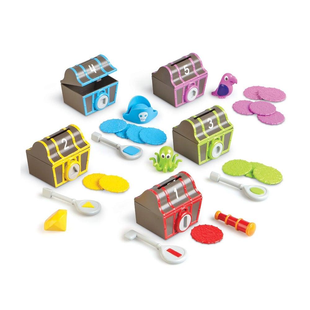 Learning Resources Игра пиратското съкровище, сортиране на цветове | JAR Computers Learning Resources Игра пиратското съкровище, сортиране на цветове