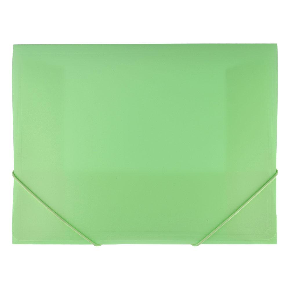 Папка pvc с ластик OfBox Maxi+ зелен