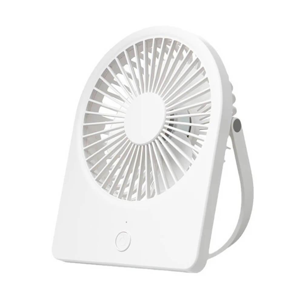 Практичен настолен вентилатор - Techsuit CT-108 Mini Portable Desktop USB Fan (бял) | JAR Computers Практичен настолен вентилатор - Techsuit CT-108 Mini Portable Desktop USB Fan (бял)