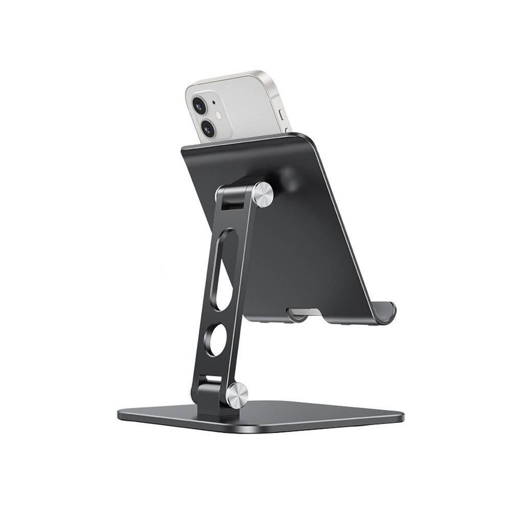 Преносима алуминиева сгъваема поставка за таблети до 12.9 инча - Omoton T5 Desk Folding Tablet Stand (черен) | JAR Computers Преносима алуминиева сгъваема поставка за таблети до 12.9 инча - Omoton T5 Desk Folding Tablet Stand (черен)