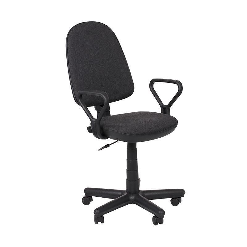 Работен стол Comfort, цвят графит
