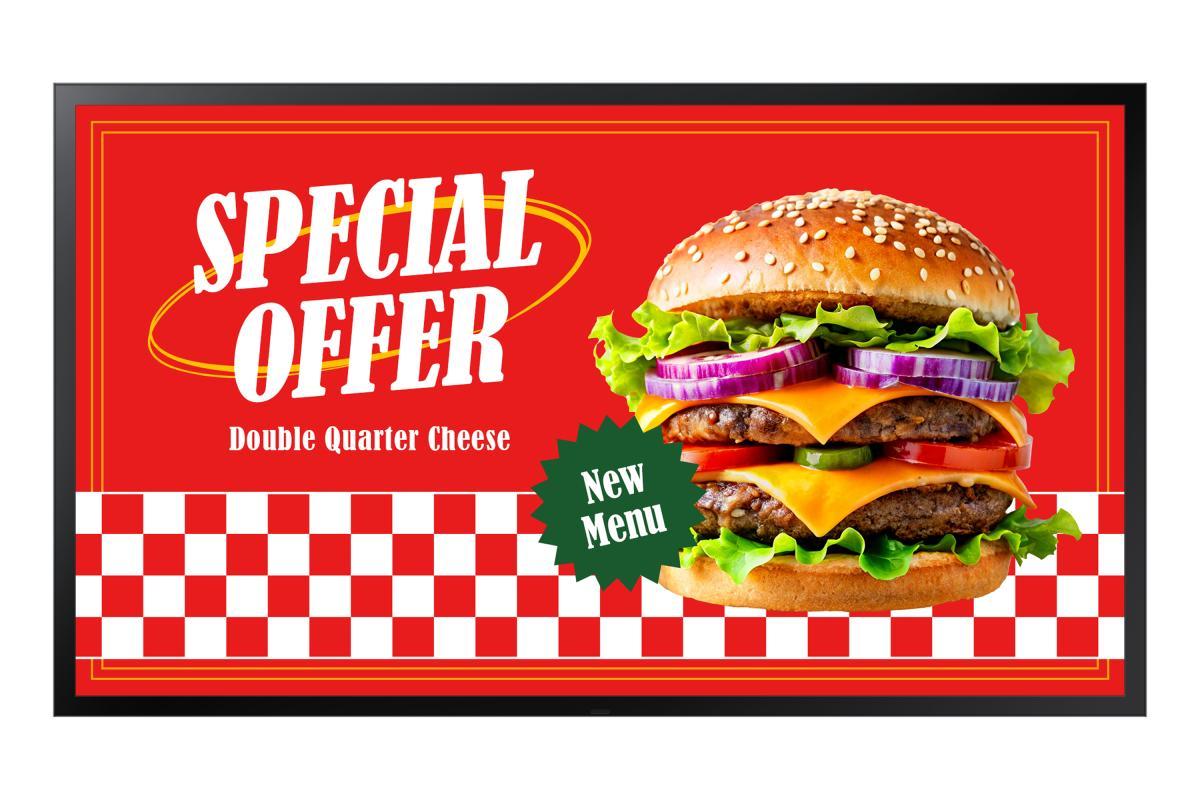 Samsung OH55DX Digital signage flat panel 139.7 cm (55") LCD Wi-Fi 3500 cd/m² Full HD Black Tizen 24/7 | JAR Computers Samsung OH55DX Digital signage flat panel 139.7 cm (55") LCD Wi-Fi 3500 cd/m² Full HD Black Tizen 24/7