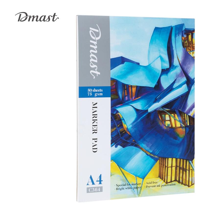 Скицник Deli Dmast EC364, за маркери, A4, 75 г/кв.м, 50 л. | JAR Computers Скицник Deli Dmast EC364, за маркери, A4, 75 г/кв.м, 50 л.