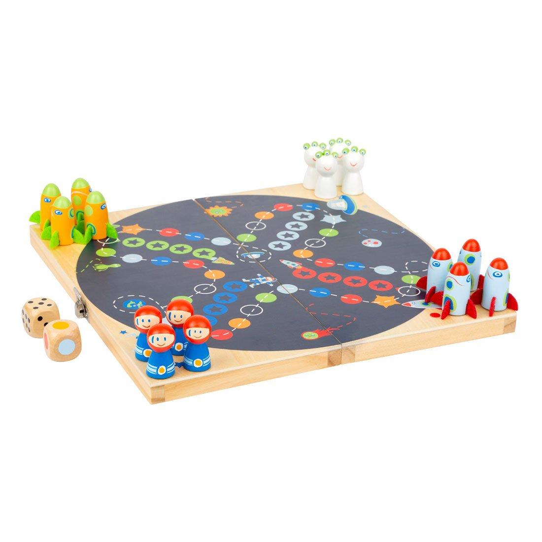 Small Foot Игра Не се сърди, човече - Космос, дървено | JAR Computers Small Foot Игра Не се сърди, човече - Космос, дървено