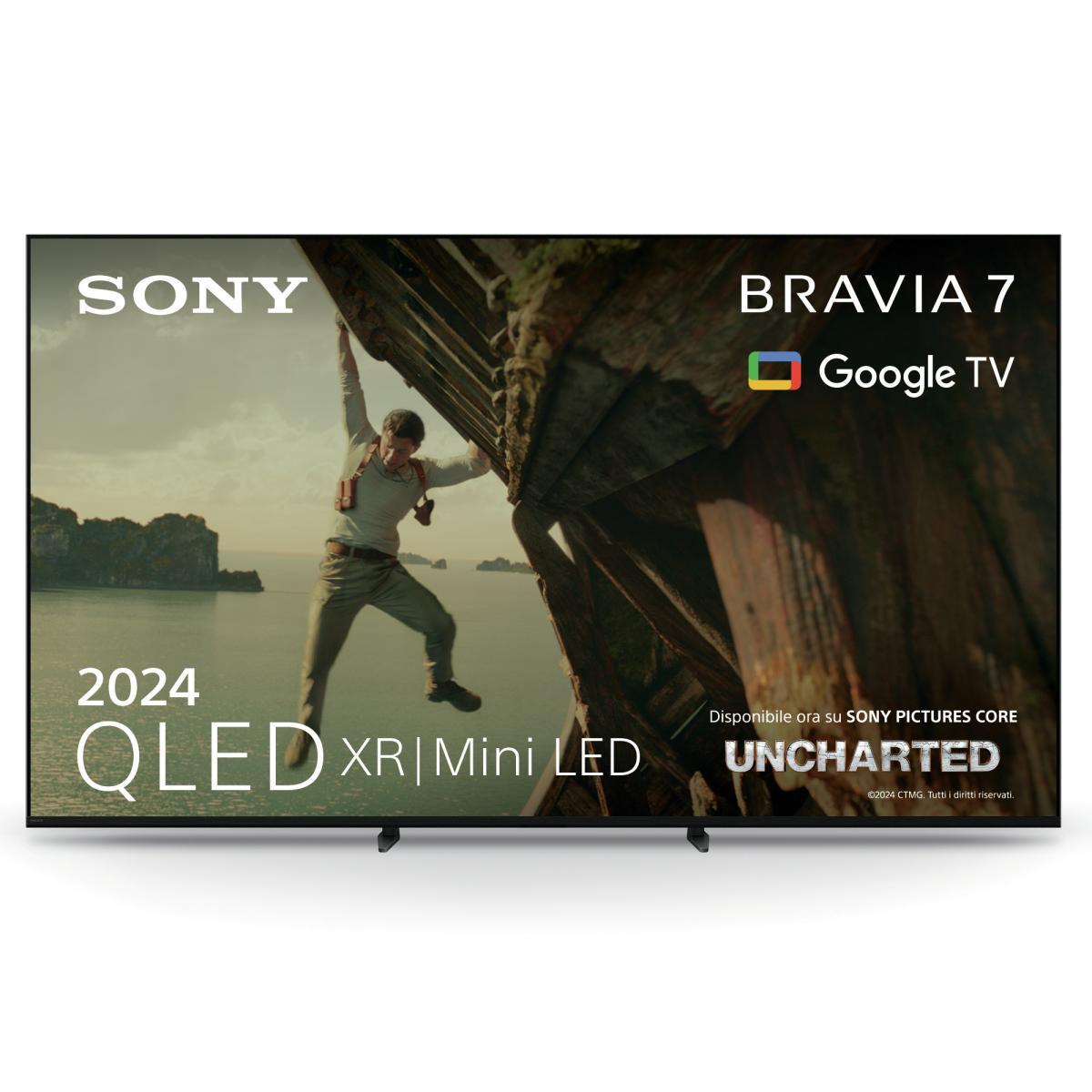 Sony BRAVIA 7 QLED (XR l Mini LED) 85 pollici 4K HDR Google Smart TV (2024) | Gaming menu for PlayStation 5, IMAX Enhanced, Dolby Vision Atmos, Chromecast, AirPlay, 120Hz 85XR70 | JAR Computers Sony BRAVIA 7 QLED (XR l Mini LED) 85 pollici 4K HDR Google Smart TV (2024) | Gaming menu for PlayStation 5, IMAX Enhanced, Dolby Vision Atmos, Chromecast, AirPlay, 120Hz 85XR70