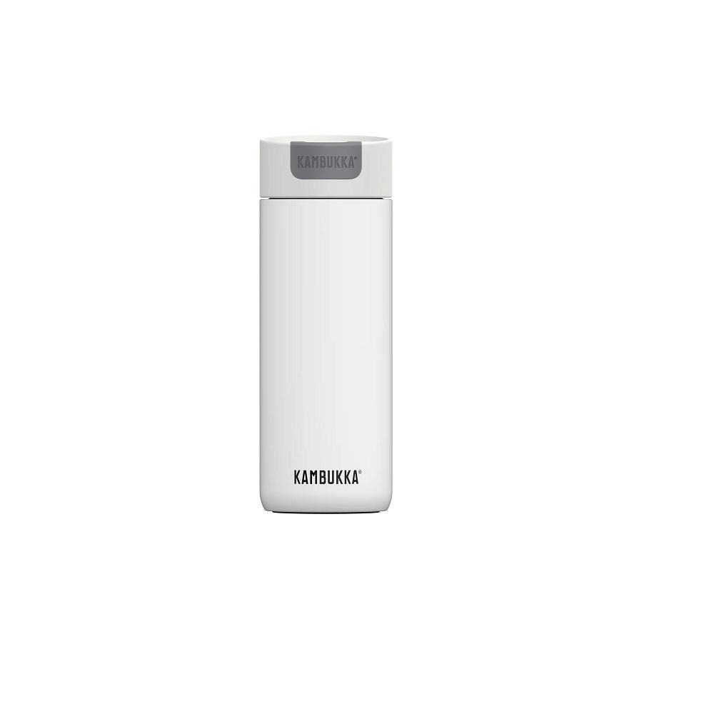 Термочаша от неръждаема стомана Kambukka Olympus с термокапак Snapclean®, 500 мл, Marshmallow White | JAR Computers Термочаша от неръждаема стомана Kambukka Olympus с термокапак Snapclean®, 500 мл, Marshmallow White