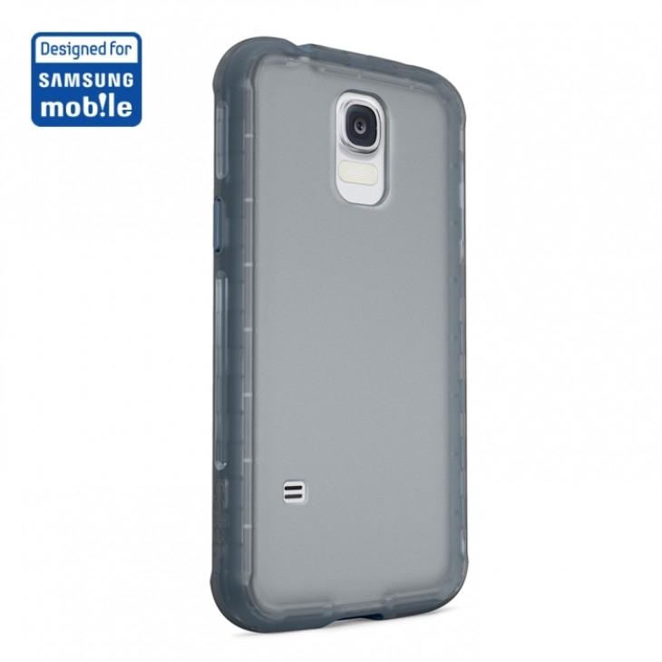 Удароустойчив хибриден кейс за Samsung Galaxy S5 SM-G900, Samsung Galaxy S5 Neo - Belkin Grip Extreme Case (сив) | JAR Computers Удароустойчив хибриден кейс за Samsung Galaxy S5 SM-G900, Samsung Galaxy S5 Neo - Belkin Grip Extreme Case (сив)