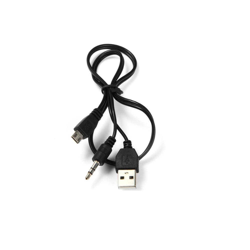 XMI Micro-USB and Audio Cable - USB към Micro-USB и аудио кабел за XMI X-mini 3 и устройства със Micro-USB стандарт | JAR Computers XMI Micro-USB and Audio Cable - USB към Micro-USB и аудио кабел за XMI X-mini 3 и устройства със Micro-USB стандарт