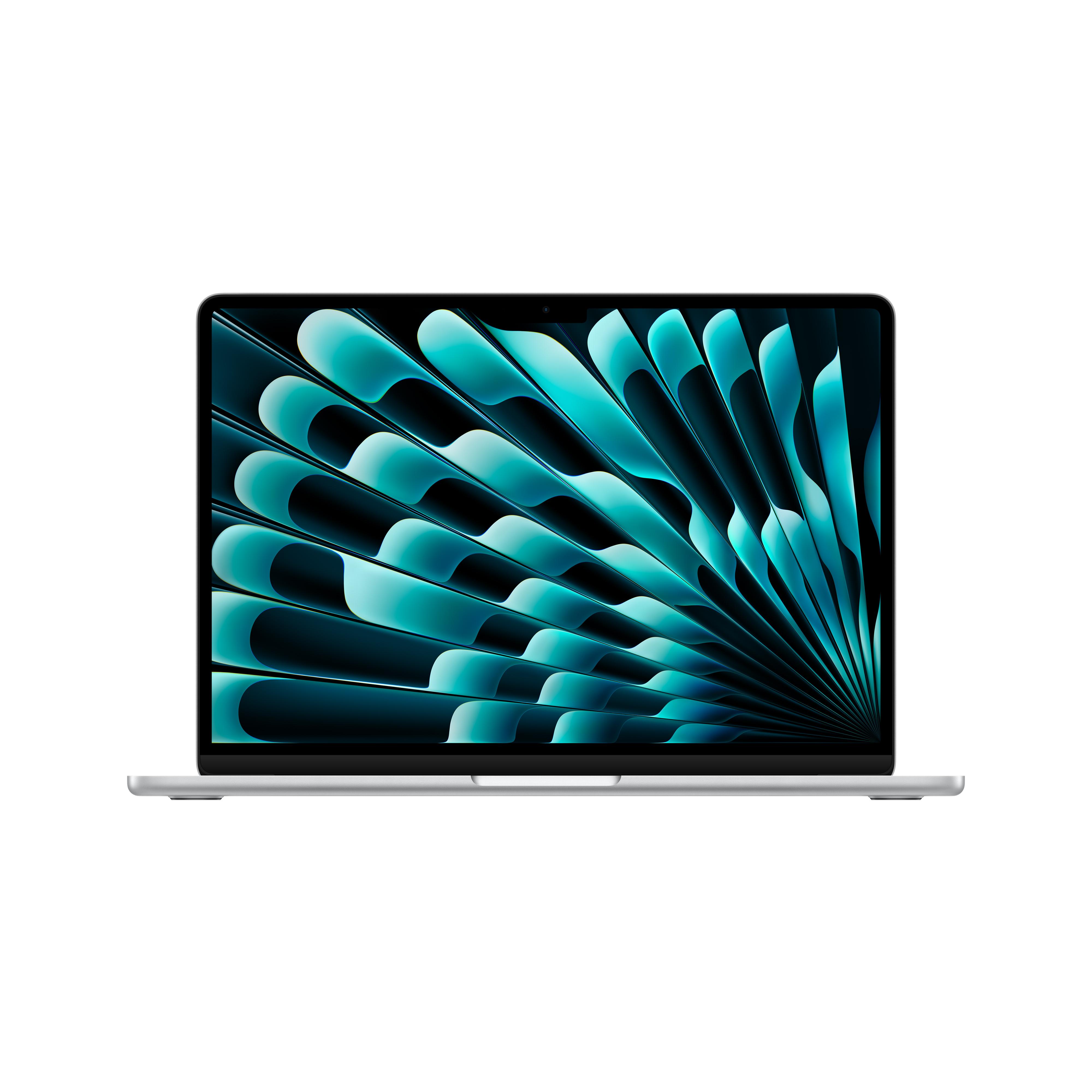 Apple MacBook Air Apple M M2 Ноутбук 34,5 см (13.6") 16 GB 256 GB SSD Wi-Fi 6 (802.11ax) macOS Sonoma Сребърен
