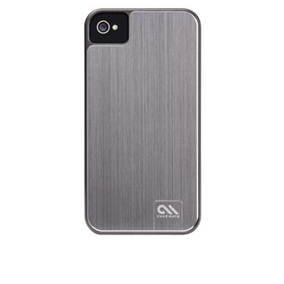 Поликарбонатов кейс за iPhone 4/4S - CaseMate Brushed Aluminium (сребрист) | JAR Computers Поликарбонатов кейс за iPhone 4/4S - CaseMate Brushed Aluminium (сребрист)