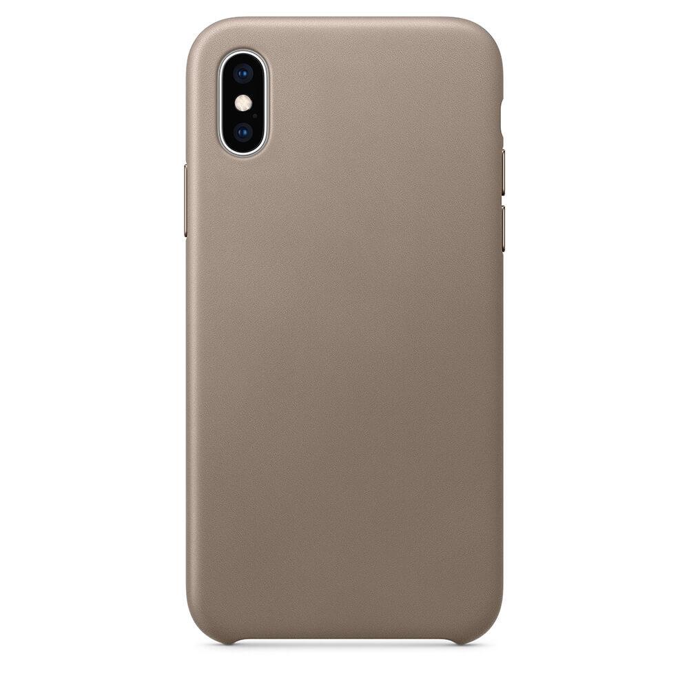 Качествен кожен (естествена кожа) кейс за iPhone XS Max - SDesign Leather Original Case (светлокафяв) | JAR Computers Качествен кожен (естествена кожа) кейс за iPhone XS Max - SDesign Leather Original Case (светлокафяв)