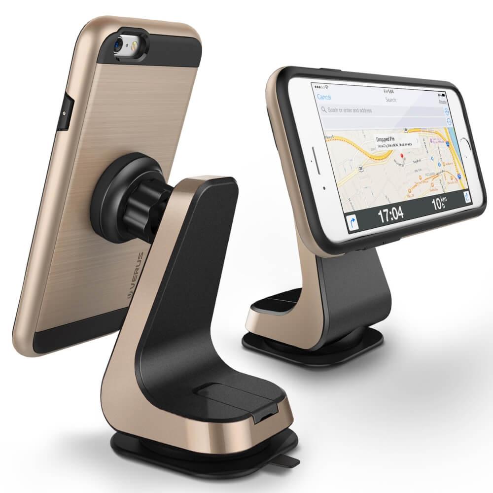 Магнитна поставка за гладки повърхности за iPhone, Samsung и смартфони до 6.3 инча - Verus Magnetic Grab (златиста) | JAR Computers Магнитна поставка за гладки повърхности за iPhone, Samsung и смартфони до 6.3 инча - Verus Magnetic Grab (златиста)