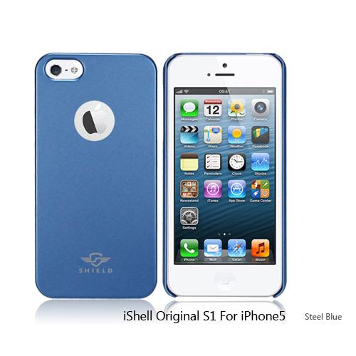 Поликарбонатов кейс и покритие за дисплея за iPhone 5S, iPhone 5, iPhone SE - Shield iShell Original S1 Case (син) | JAR Computers Поликарбонатов кейс и покритие за дисплея за iPhone 5S, iPhone 5, iPhone SE - Shield iShell Original S1 Case (син)