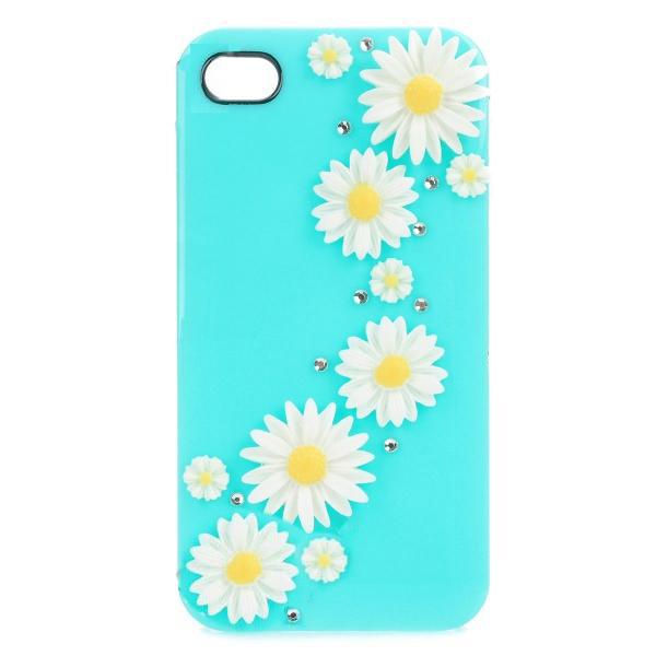 Поликарбонатов кейс за iPhone 4S, iPhone 4 - Daisy Flower Case | JAR Computers Поликарбонатов кейс за iPhone 4S, iPhone 4 - Daisy Flower Case