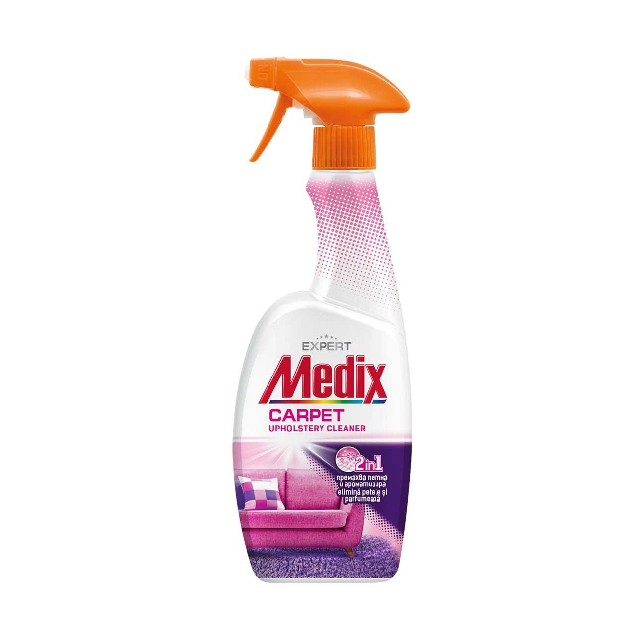 Препарат за почистване на килими и дамаски Medix Expert Carpets, активна пяна, с помпа, 500 ml | JAR Computers Препарат за почистване на килими и дамаски Medix Expert Carpets, активна пяна, с помпа, 500 ml