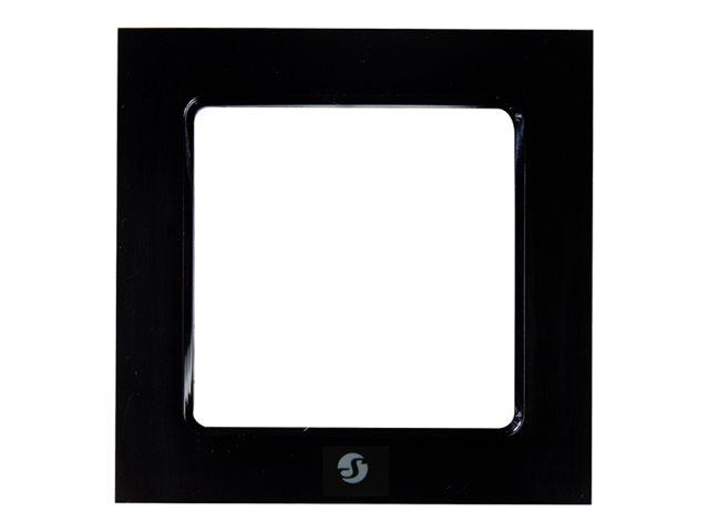 SHELLY Wall Frame 1 Black 1-Gang Wall Switch Frame