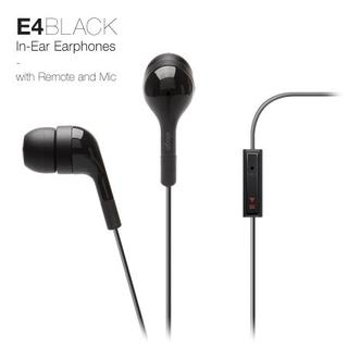 Слушалки с микрофон за iPhone, iPad, iPod и мобилни телефони - Elago E4 Sound Isolation In-Ear Earphones (черни) | JAR Computers Слушалки с микрофон за iPhone, iPad, iPod и мобилни телефони - Elago E4 Sound Isolation In-Ear Earphones (черни)