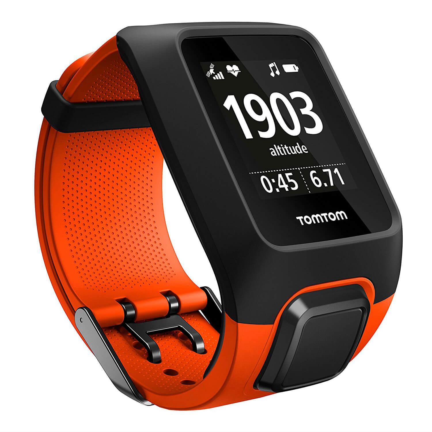 TomTom Adventurer GPS Outdoor Watch - GPS смарт часовник с вграден музикален плейър (оранжев) | JAR Computers TomTom Adventurer GPS Outdoor Watch - GPS смарт часовник с вграден музикален плейър (оранжев)