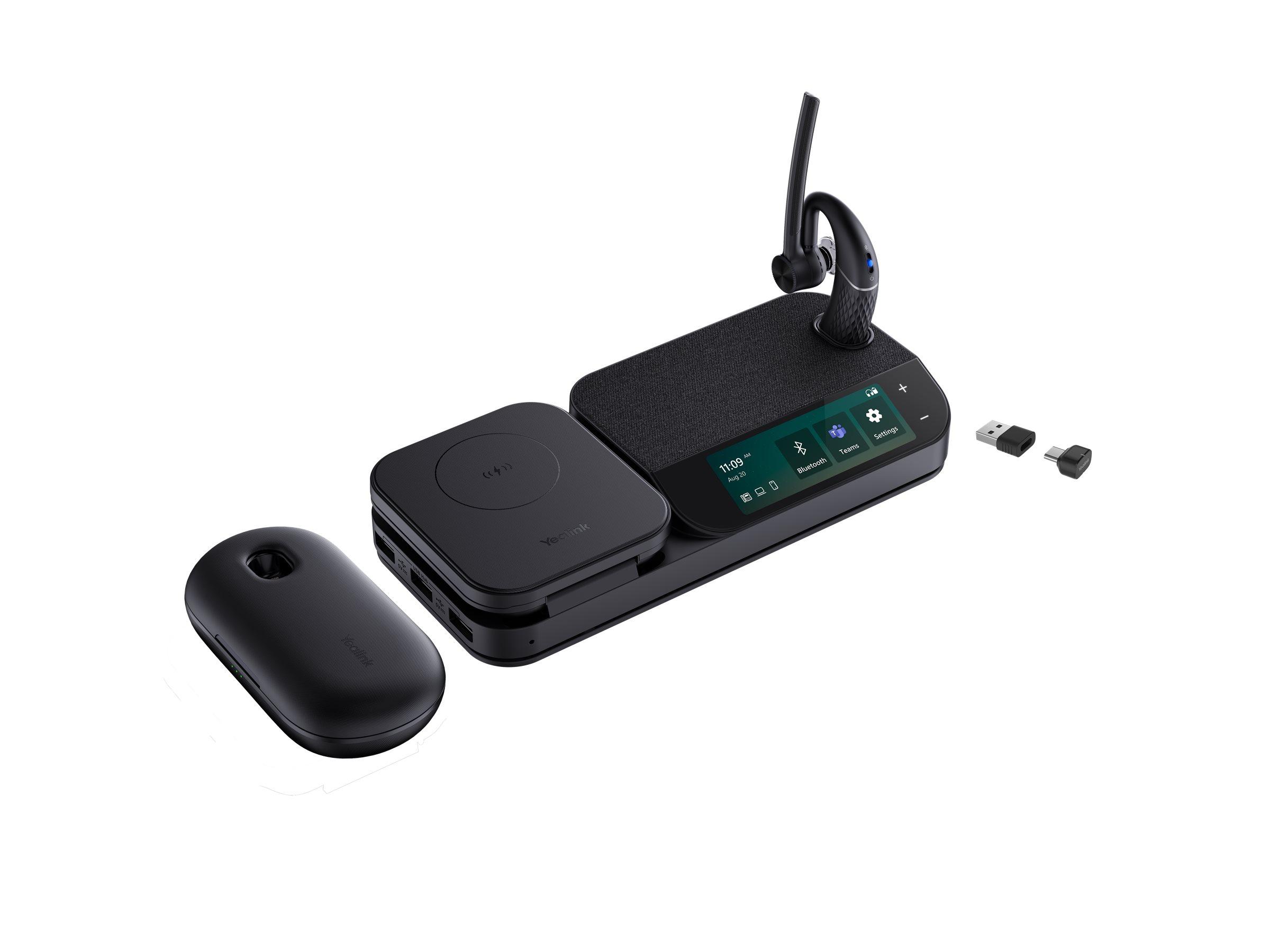 Yealink BH71 Workstation Pro безжична моно слушалка с работна станция, BHM711, BHB710, BHC71P и BT51A | JAR Computers Yealink BH71 Workstation Pro безжична моно слушалка с работна станция, BHM711, BHB710, BHC71P и BT51A