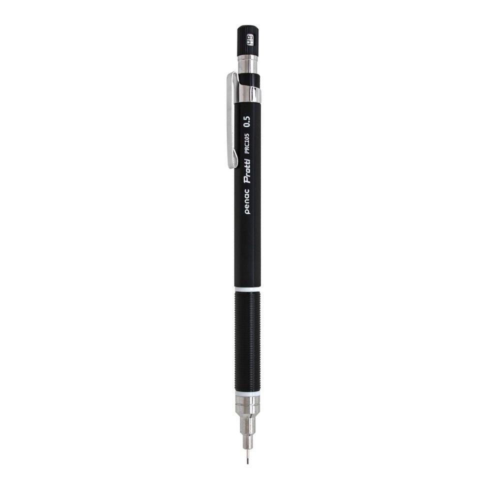 Автоматичен молив Penac Protti PRC 105, 0.5 мм, Black/White | JAR Computers Автоматичен молив Penac Protti PRC 105, 0.5 мм, Black/White