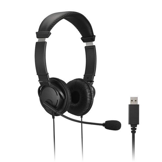 Classic USB-A Headset with Mic and Volume Control | JAR Computers Classic USB-A Headset with Mic and Volume Control