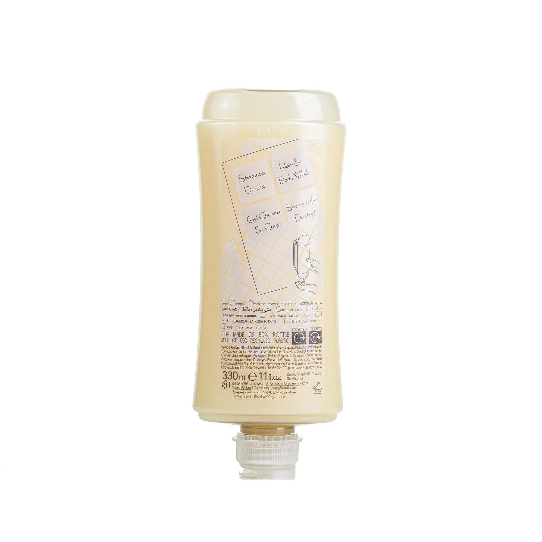 Душ гел за коса GFL Cosmetics и тяло Neutra, пълнител за диспенсър, 330 ml, 7 х 17.7 cm | JAR Computers Душ гел за коса GFL Cosmetics и тяло Neutra, пълнител за диспенсър, 330 ml, 7 х 17.7 cm