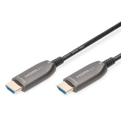 HDMI кабел Digitus AOC Hybrid Glasfaser AK-330126-150-S - 15 м - черен | JAR Computers HDMI кабел Digitus AOC Hybrid Glasfaser AK-330126-150-S - 15 м - черен