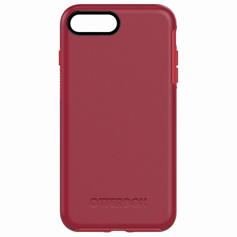 Хибриден кейс с висока защита за iPhone 8 Plus, iPhone 7 Plus - Otterbox Symmetry Series Case (червен) | JAR Computers Хибриден кейс с висока защита за iPhone 8 Plus, iPhone 7 Plus - Otterbox Symmetry Series Case (червен)
