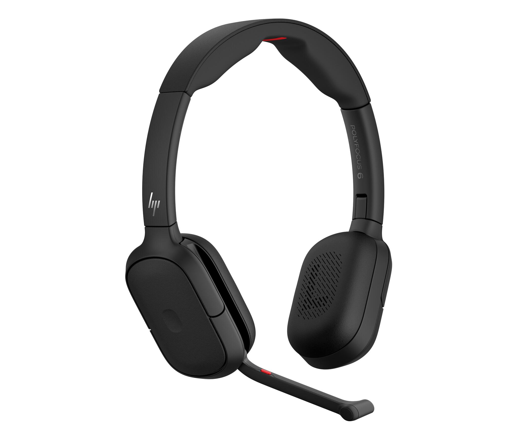 HP Poly Стерео Bluetooth слушалки Focus 625
