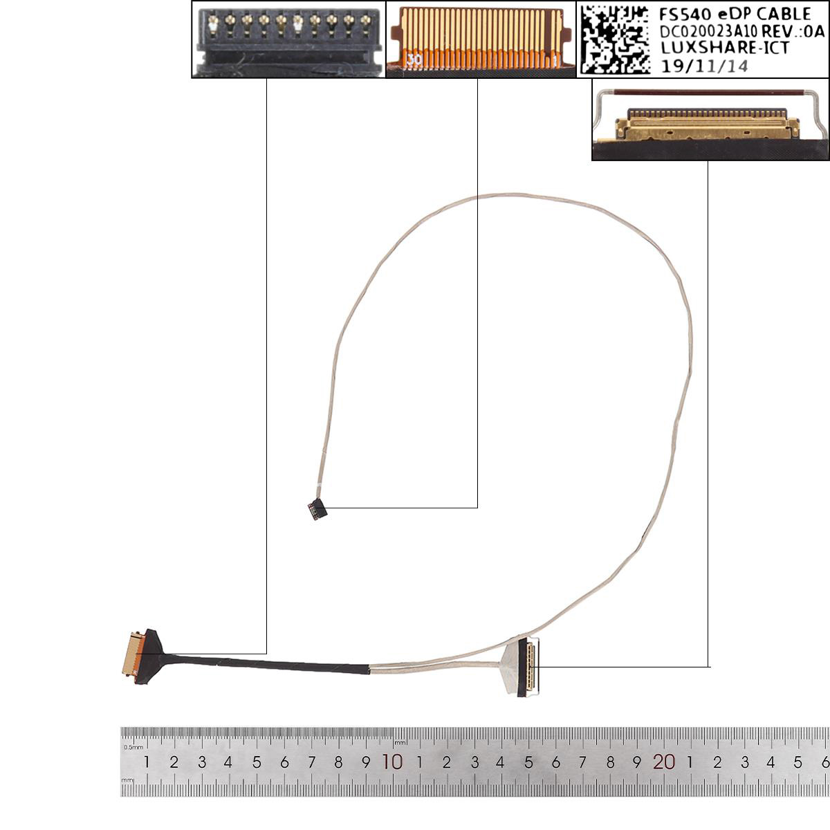 Лентов Кабел за лаптоп (LCD Cable) Lenovo IdeaPad S145-15 IWL 340c-15ast  | JAR Computers Лентов Кабел за лаптоп (LCD Cable) Lenovo IdeaPad S145-15 IWL 340c-15ast