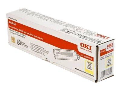 OKI MC860 toner cartridge yellow standard capacity 10.000 pages 1-pack