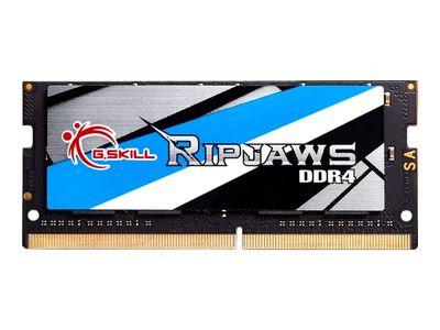 Памет за лаптоп G.Skill Ripjaws - DDR4 - module - 32 GB - SO-DIMM 260-pin - 2666 MHz / PC4-21300 - unbuffered | JAR Computers Памет за лаптоп G.Skill Ripjaws - DDR4 - module - 32 GB - SO-DIMM 260-pin - 2666 MHz / PC4-21300 - unbuffered