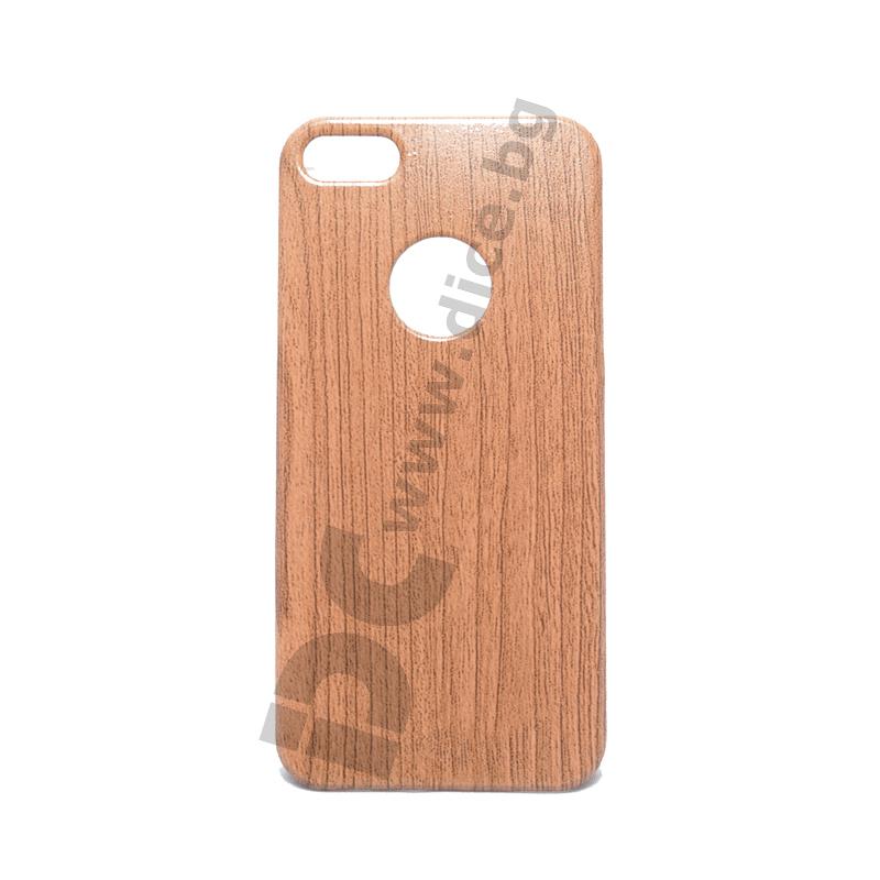 Поликарбонатов кейс за iPhone 5S, iPhone 5, iPhone SE - Wood Plastic Case (кафяв) | JAR Computers Поликарбонатов кейс за iPhone 5S, iPhone 5, iPhone SE - Wood Plastic Case (кафяв)