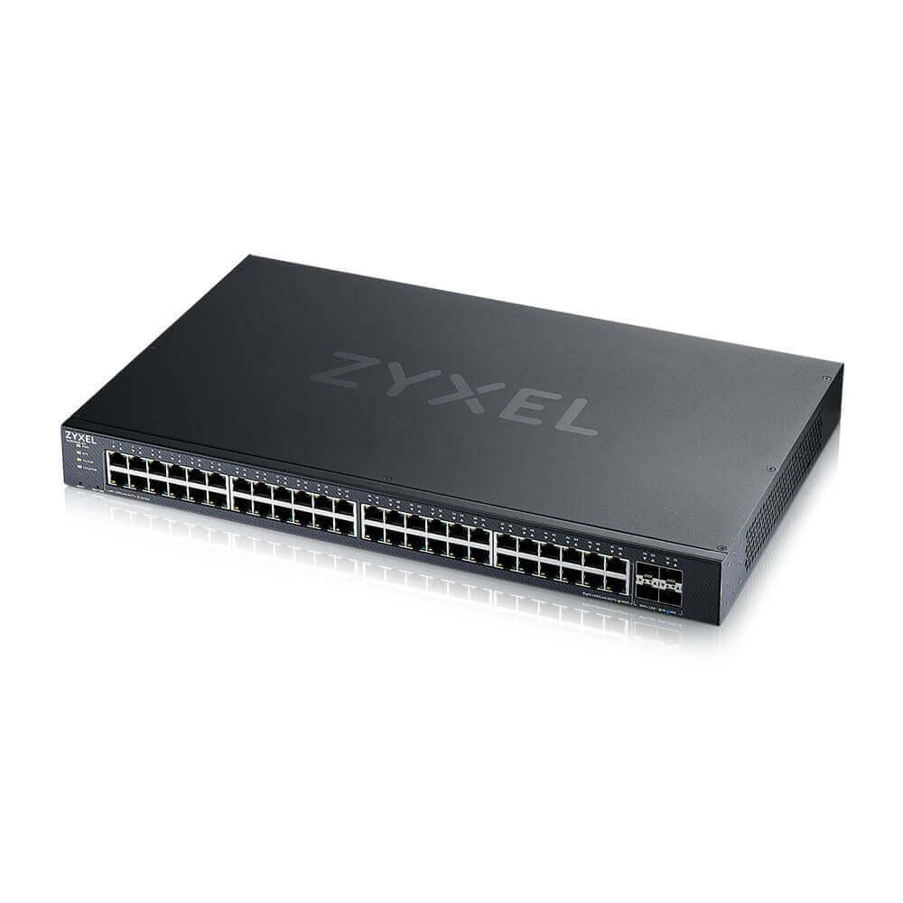 Zyxel XGS1935-52, 52 Port Lite-L3 Smart Managed Switch, 48x Gigabit Copper and 4x 10G SFP+, hybrid mode, standalone or NebulaFlex Cloud | JAR Computers Zyxel XGS1935-52, 52 Port Lite-L3 Smart Managed Switch, 48x Gigabit Copper and 4x 10G SFP+, hybrid mode, standalone or NebulaFlex Cloud