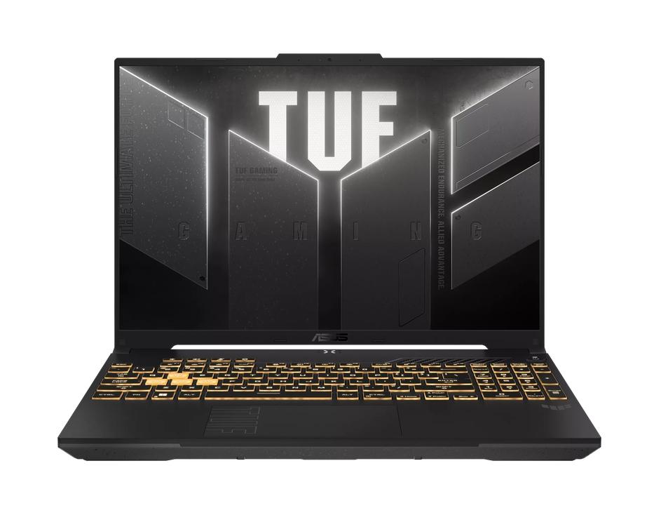 Asus TUF F16 FX607VJR-TU307,INTEL C7 230H,16.0  WUXGA 1920X1200 16:10 , AG,144 Hz16GB DDR5 5600 Mhz(2*8),512 GB M.2 SSD,RTX 3050 6GB GDDR6,Wi-Fi 6(802.11ax),Backlit Chiclet Keyboard 1-Zone RGB, no OS, Mecha Gray