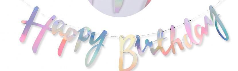 Банер "HAPPY BIRTHDAY" PartyGo от 13 части, 2.5 м | JAR Computers Банер "HAPPY BIRTHDAY" PartyGo от 13 части, 2.5 м