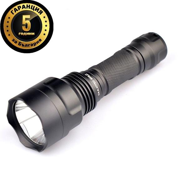 Фенер Dulotec Convoy C8 Gen2 900 метра с батерия и зарядно | JAR Computers Фенер Dulotec Convoy C8 Gen2 900 метра с батерия и зарядно