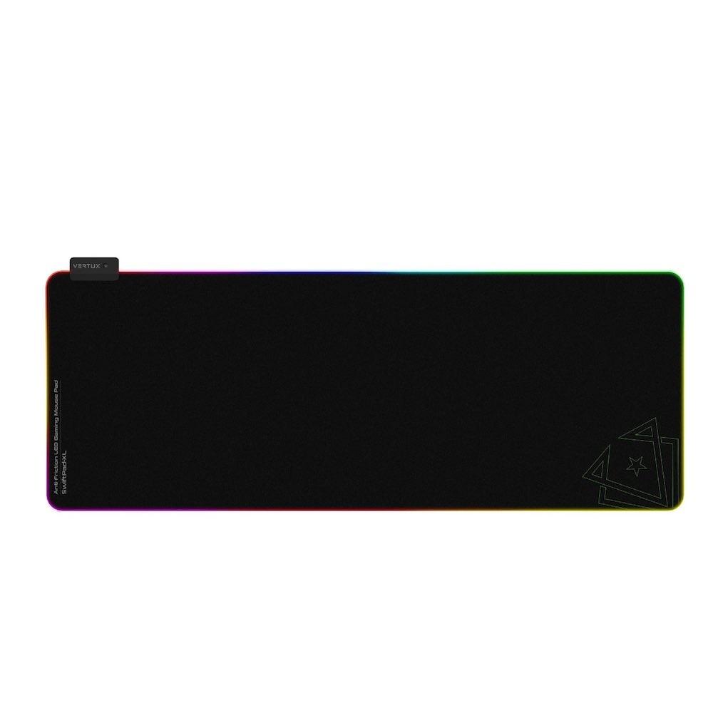 Гейминг подложка с LED подсветка - Vertux SwiftPad XL RGB Extended Gaming Mouse Pad (черен) | JAR Computers Гейминг подложка с LED подсветка - Vertux SwiftPad XL RGB Extended Gaming Mouse Pad (черен)