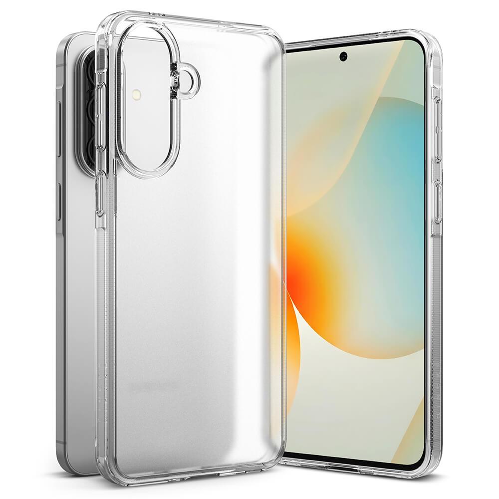 Хибриден кейс с висока степен на защита за Samsung Galaxy A57 5G - Ringke Fusion Case (прозрачен-мат) | JAR Computers Хибриден кейс с висока степен на защита за Samsung Galaxy A57 5G - Ringke Fusion Case (прозрачен-мат)
