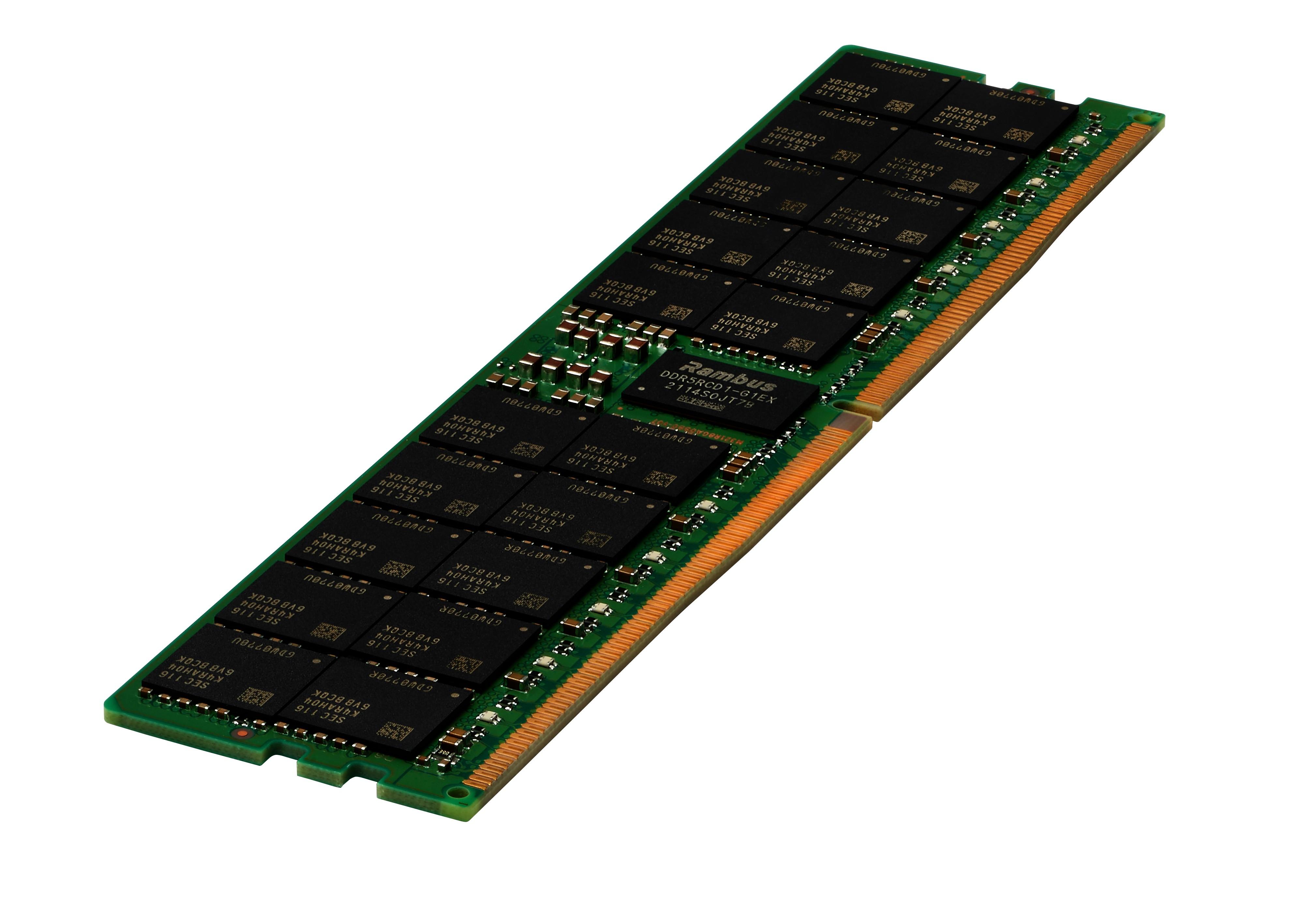 HPE 32GB (1x32GB) Dual Rank x8 DDR5-6400 CAS-52-52-52 EC8 Registered Smart Memory Kit модул памет 6400 MT/s 288-pin DIMM