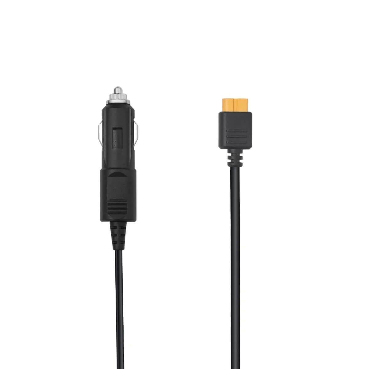 Кабел за зареждане на EcoFlow електроцентрали от запалката на автомобил - EcoFlow Car Charging Cable XT60 (черен) | JAR Computers Кабел за зареждане на EcoFlow електроцентрали от запалката на автомобил - EcoFlow Car Charging Cable XT60 (черен)
