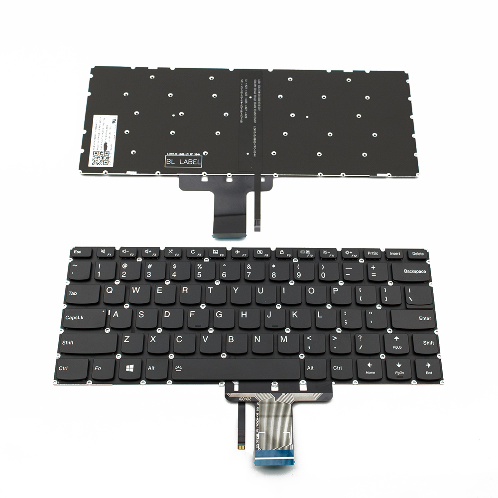 Клавиатура за лаптоп Lenovo IdeaPad 310S-14AST 310S-14IKB 310S-14ISK 510S-14IKB Yoga 510-14IKB 710-14IKB 710-14ISK 710-15IKB 710-15ISK Черна Без Рамка (Малък Ентър) с Подсветка / Black Without Frame US With Backlit | JAR Computers Клавиатура за лаптоп Lenovo IdeaPad 310S-14AST 310S-14IKB 310S-14ISK 510S-14IKB Yoga 510-14IKB 710-14IKB 710-14ISK 710-15IKB 710-15ISK Черна Без Рамка (Малък Ентър) с Подсветка / Black Without Frame US With Backlit