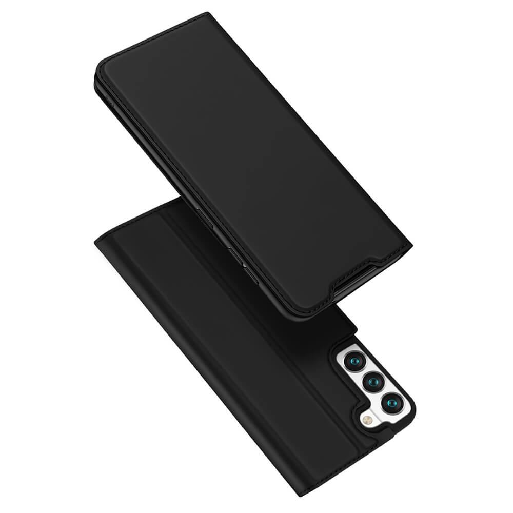 Кожен калъф с поставка и отделение за кр. карти за Samsung Galaxy S22 - Dux Ducis Skin Pro Case (черен) | JAR Computers Кожен калъф с поставка и отделение за кр. карти за Samsung Galaxy S22 - Dux Ducis Skin Pro Case (черен)