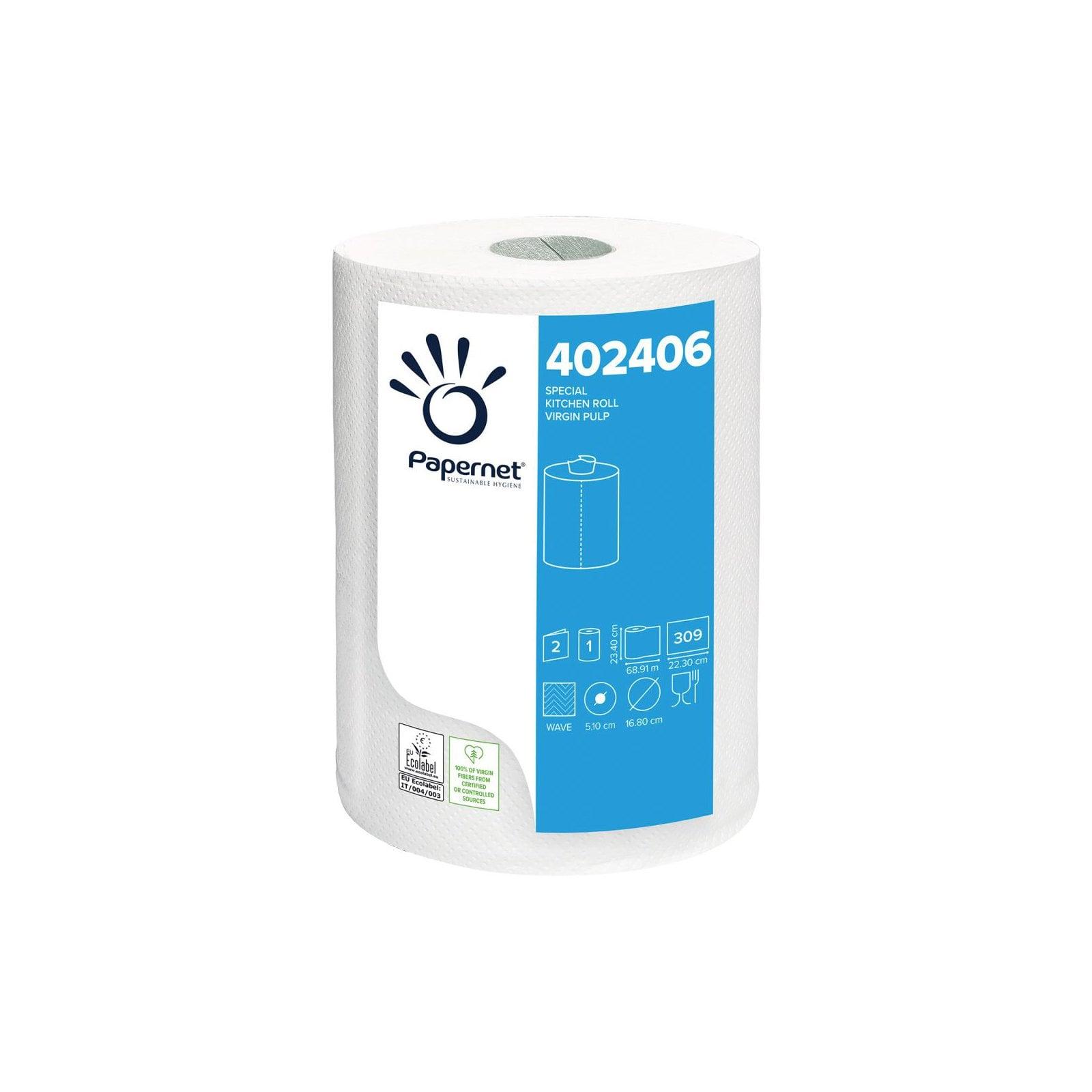 Кухненска ролка Papernet Special Centrefeed, двупластова, 309 къса, 69 m, 700 g | JAR Computers Кухненска ролка Papernet Special Centrefeed, двупластова, 309 къса, 69 m, 700 g