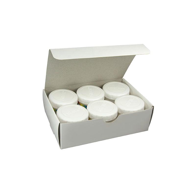 Milan Темперна боя, бяла, 40 ml, 6 броя | JAR Computers Milan Темперна боя, бяла, 40 ml, 6 броя