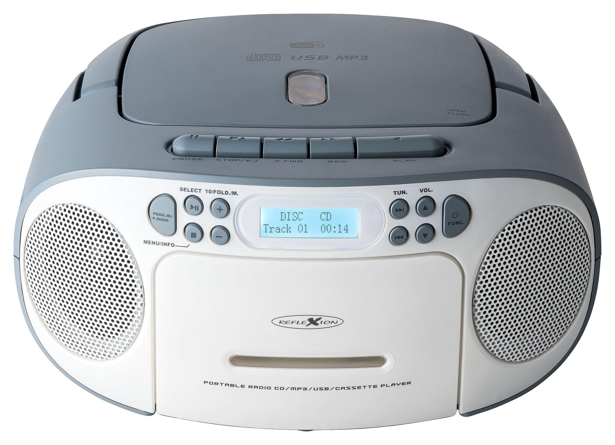 Reflexion RCR2260DAB 24 W DAB+, FM Син, Бяла MP3 възпроизвеждане | JAR Computers Reflexion RCR2260DAB 24 W DAB+, FM Син, Бяла MP3 възпроизвеждане
