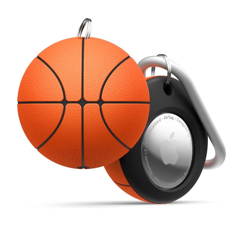 Силиконов ключодържател за Apple AirTag - Elago AirTag Ball Series Basketball Case | JAR Computers Силиконов ключодържател за Apple AirTag - Elago AirTag Ball Series Basketball Case