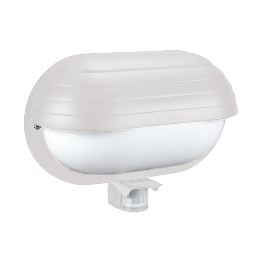 ST69 ФАСАДЕН ОСВЕТИТЕЛ С PIR СЕНЗОР 180° 1XE27 БЯЛ | JAR Computers ST69 ФАСАДЕН ОСВЕТИТЕЛ С PIR СЕНЗОР 180° 1XE27 БЯЛ